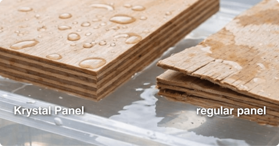 Prevents swelling, warping, or mold